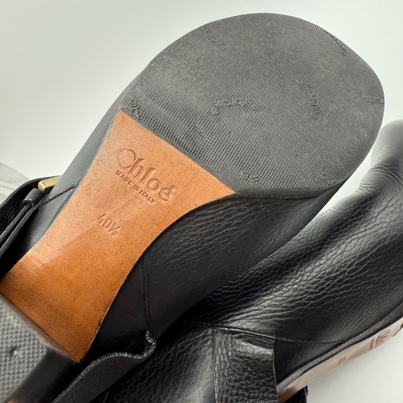 CHLOE MID CALV BOOTS SIZE 40.5 - Picture 6 of 6